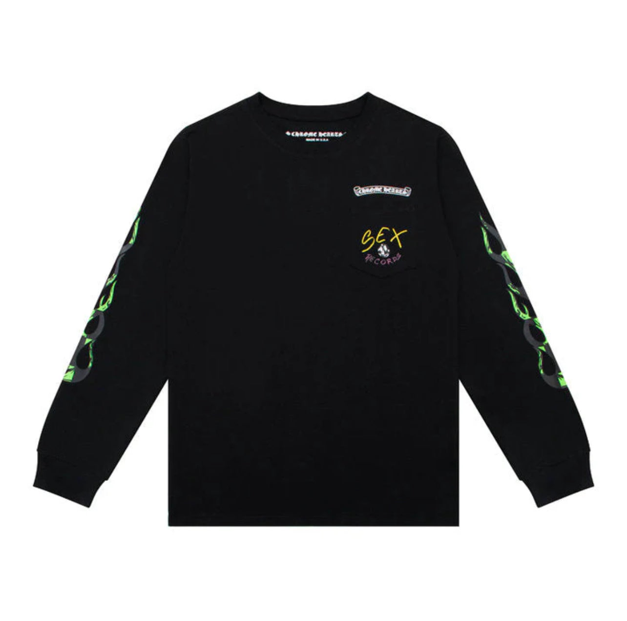 CHROME HEARTS: Sex Records Longsleeve Tee