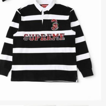 Supreme Stripe Rugby Black