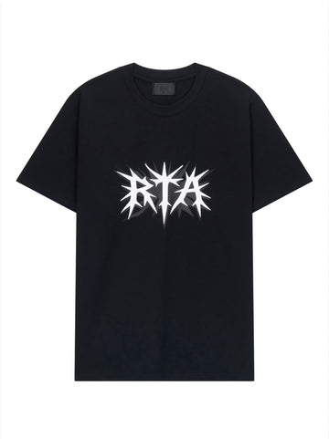 RTA: LIAM SHORT SLEEVE TEE  BLACK SPIKE