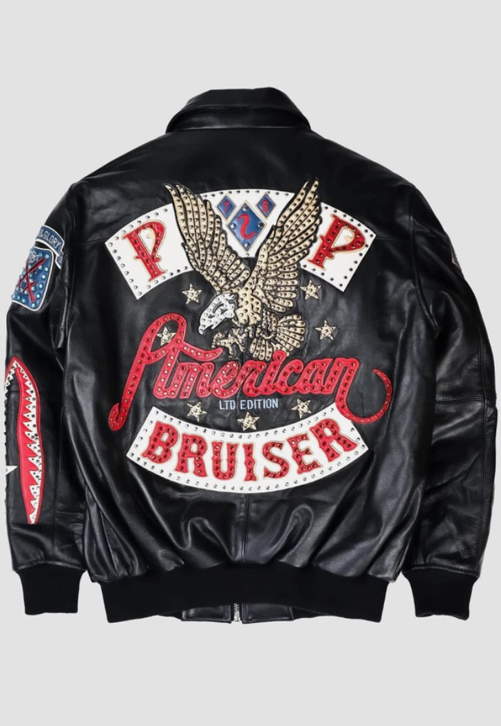 PELLE PELLE: MENS Black American Bruiser
