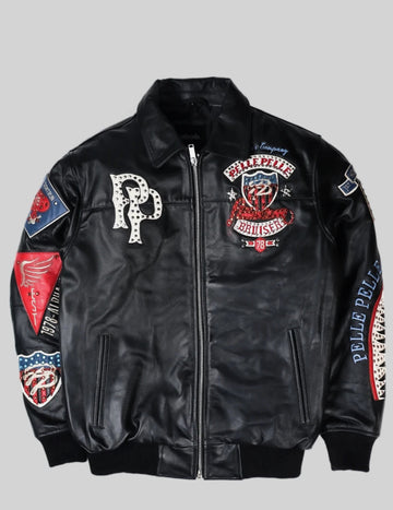 PELLE PELLE: MENS Black American Bruiser