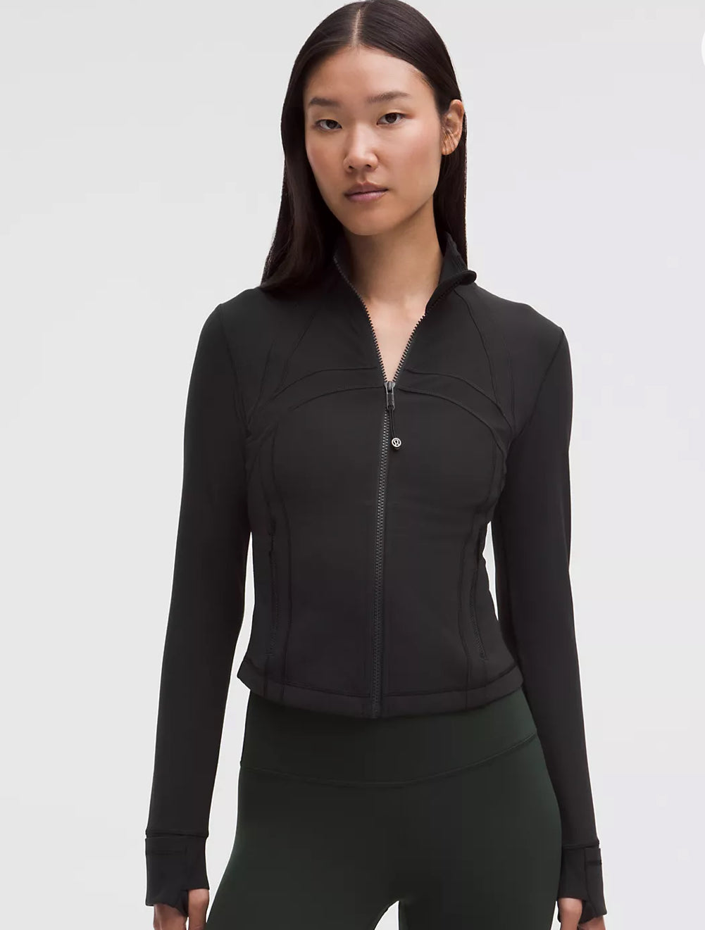 LULULEMON: BLACK CROPPED LEGGINGS SET
