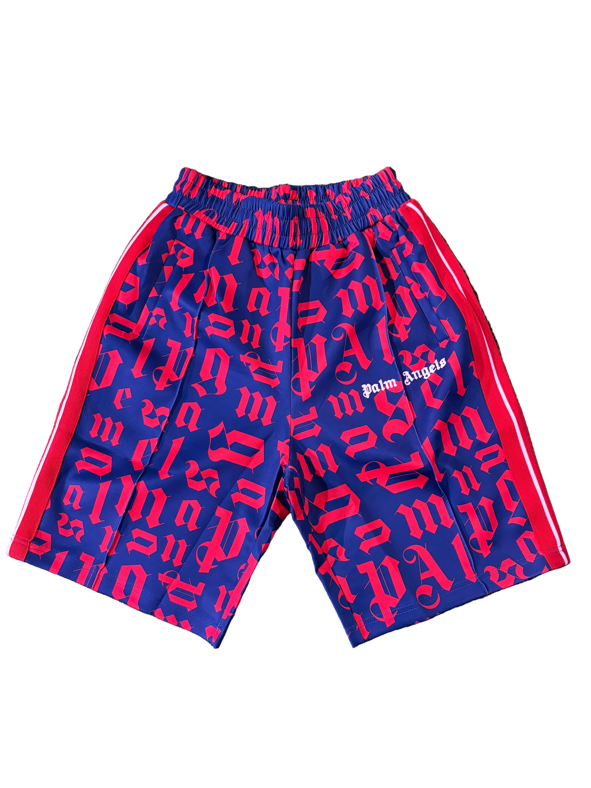 PALM ANGELS: Monogram Track Shorts