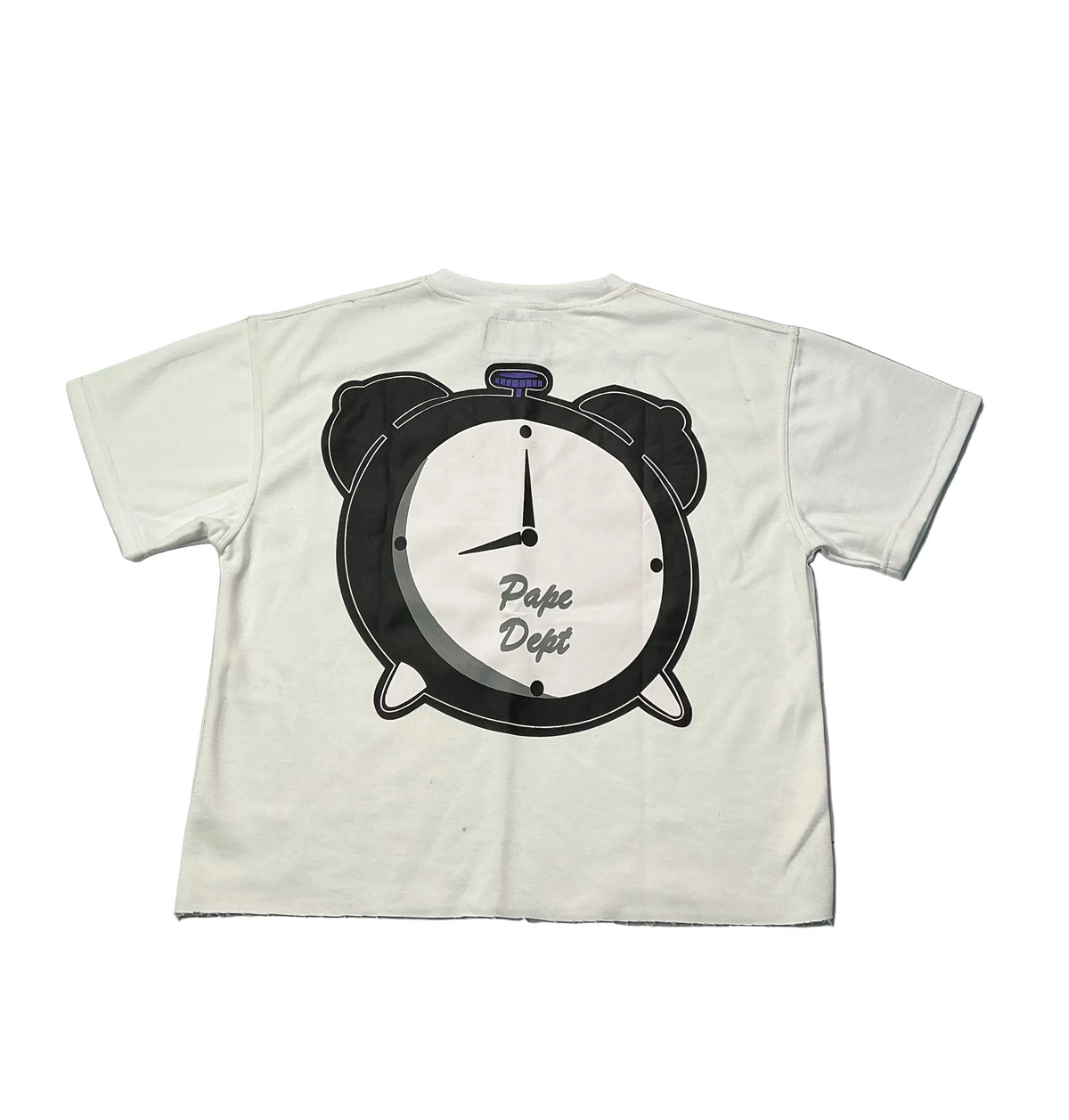 LOST MINDS : Crazy Clock Crop Tee