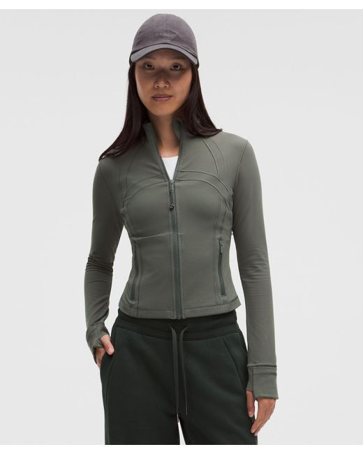 LULU LEMON: CROPPED DARK GREY LULU LEGGINGS SET