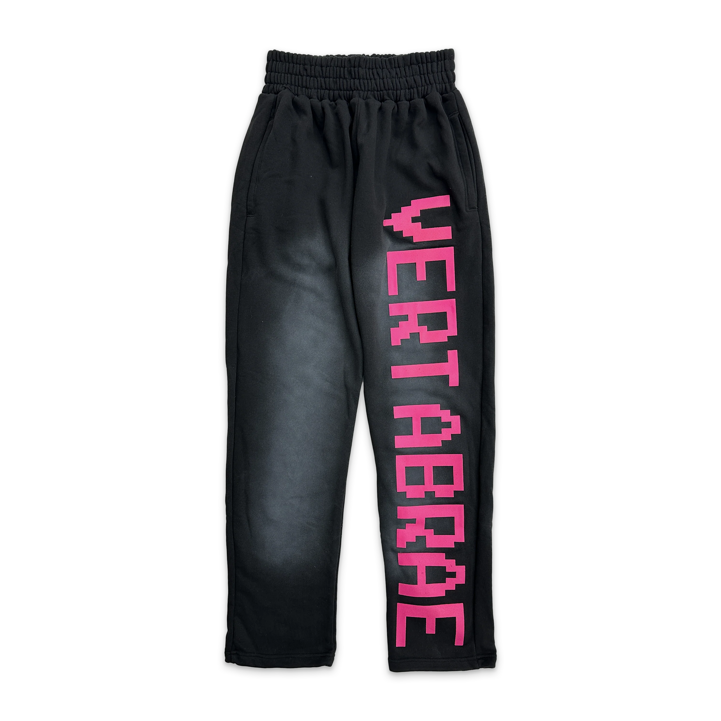 VERTABRAE : BLACK/PINK JOGGERS