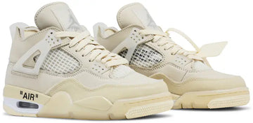 Off-White x Wmns Air Jordan 4 Retro SP 'Sail'
