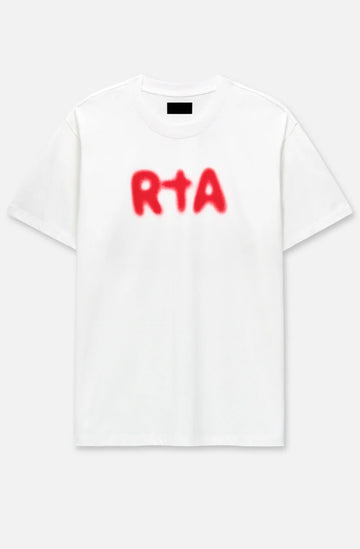 RTA: COLIN OVERSIZED TEE | WHITE BLURRY