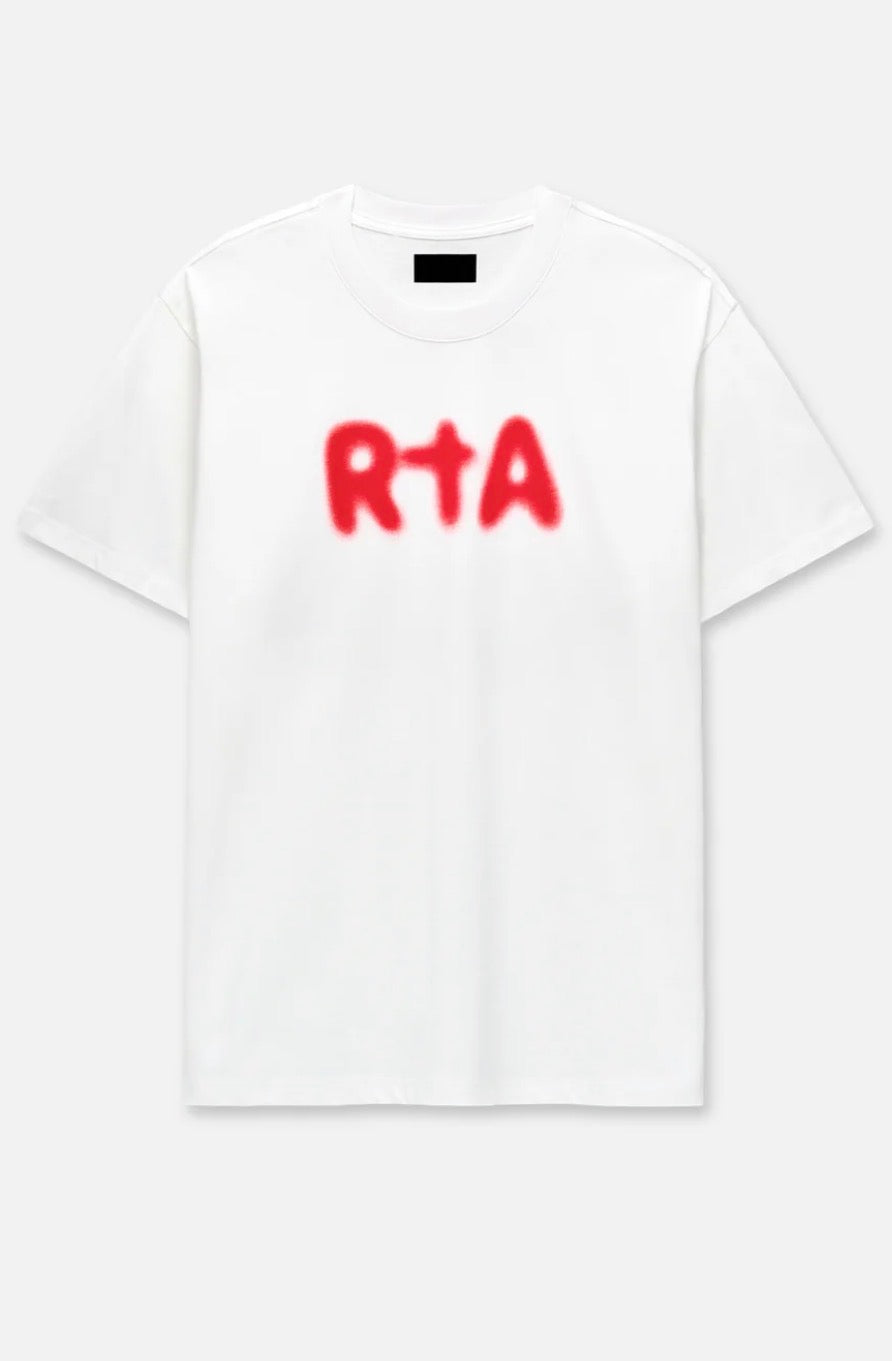 RTA: COLIN OVERSIZED TEE | WHITE BLURRY