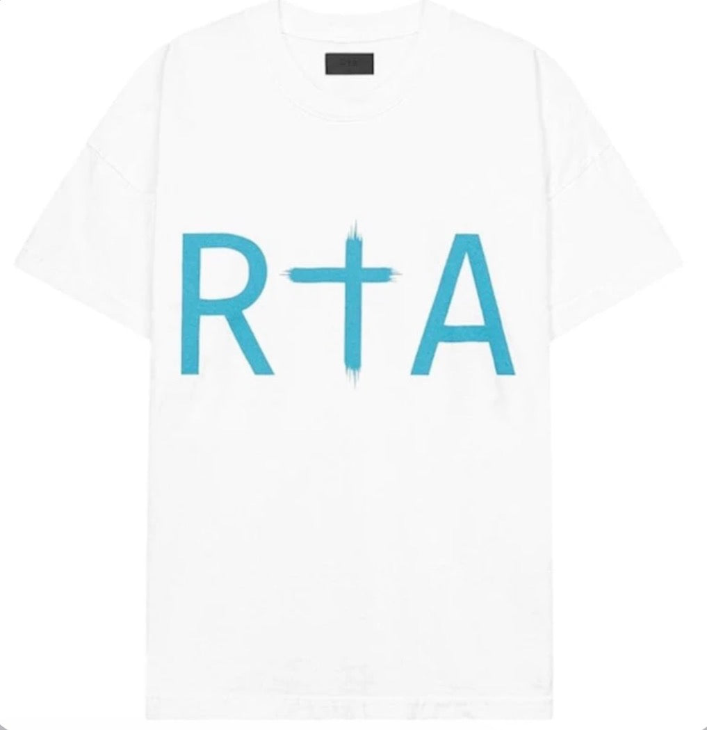 RTA: LIAM S/S TEE | WHITE/BLUE