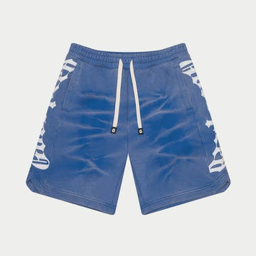 GODSPEED: Courtside Shorts (Blue Tie Dye)