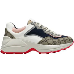 GUCCI WOMENS RHYTON SNEAKERS