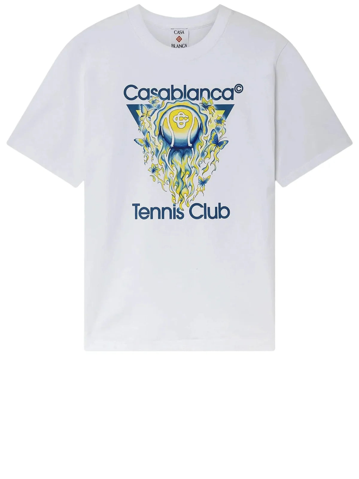 CASABLANCA: T-SHIRT WHITE