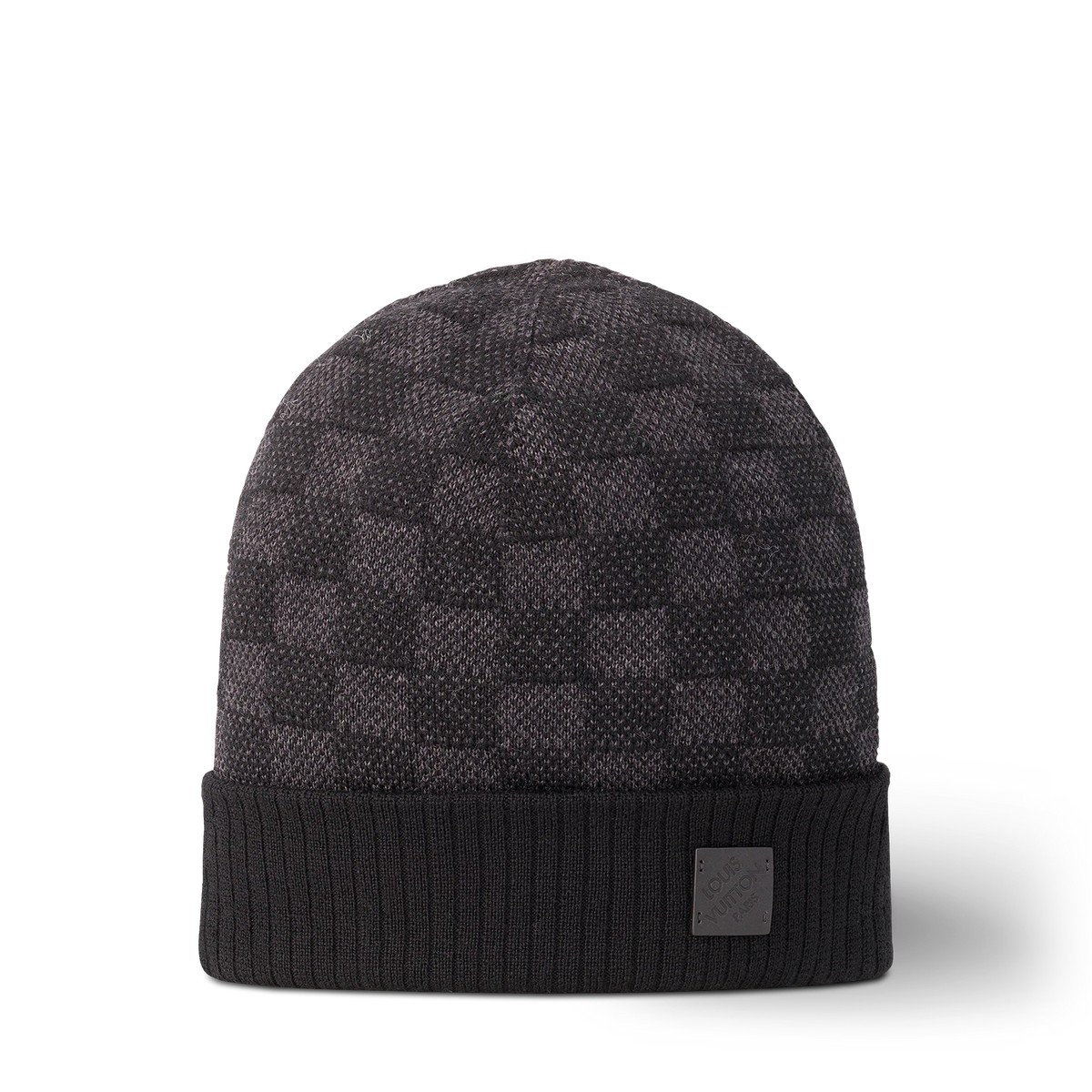 LVT: Dark Grey Néo Petit Damier Beanie