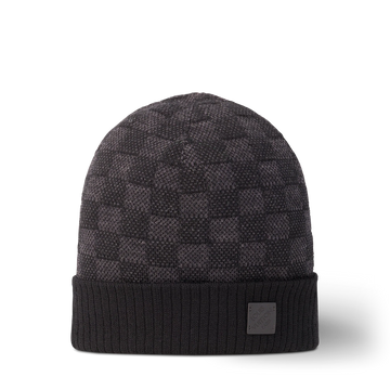 LVT: Dark Grey Néo Petit Damier Beanie
