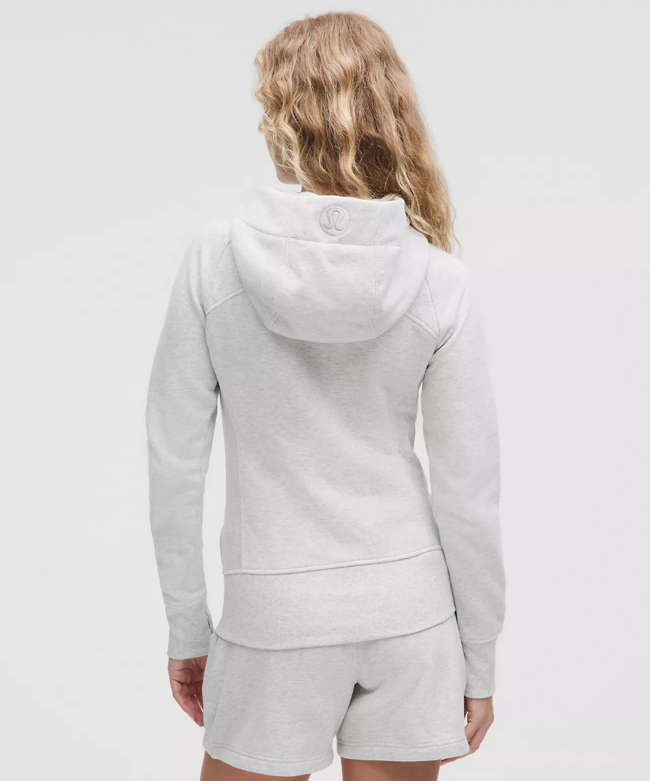 LULULEMON : GREY SCUBA FULL ZIP SET