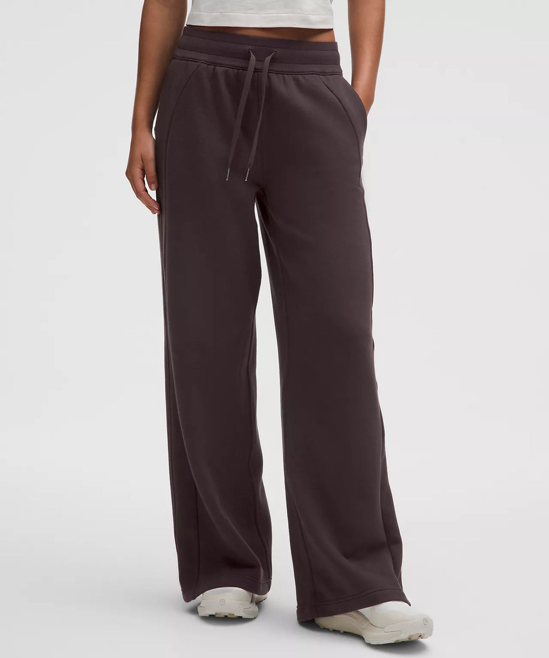 LULULEMON : BROWN SCUBA FULL ZIP SET