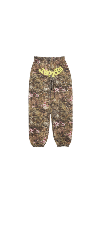 SP5DER : CAMOUFLAGE JOGGERS