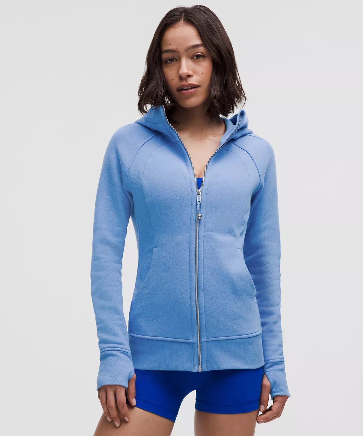 LULULEMON: BLUE SCUBA FULL ZIP SET