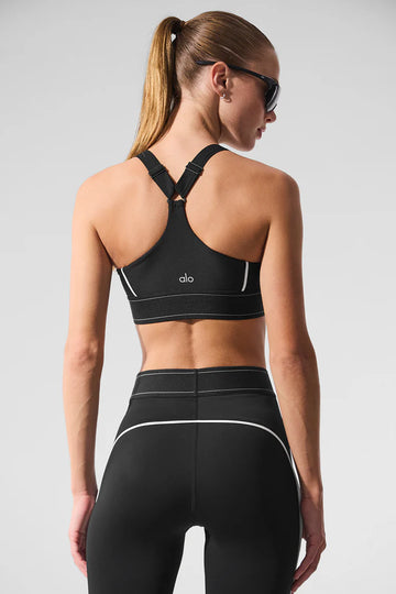ALO : BLK SUIT UP LEGGINGS SET