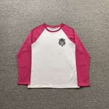 CHROME HEARTS
 : WHITE/PINK MEDUSA LONG SLEEVE