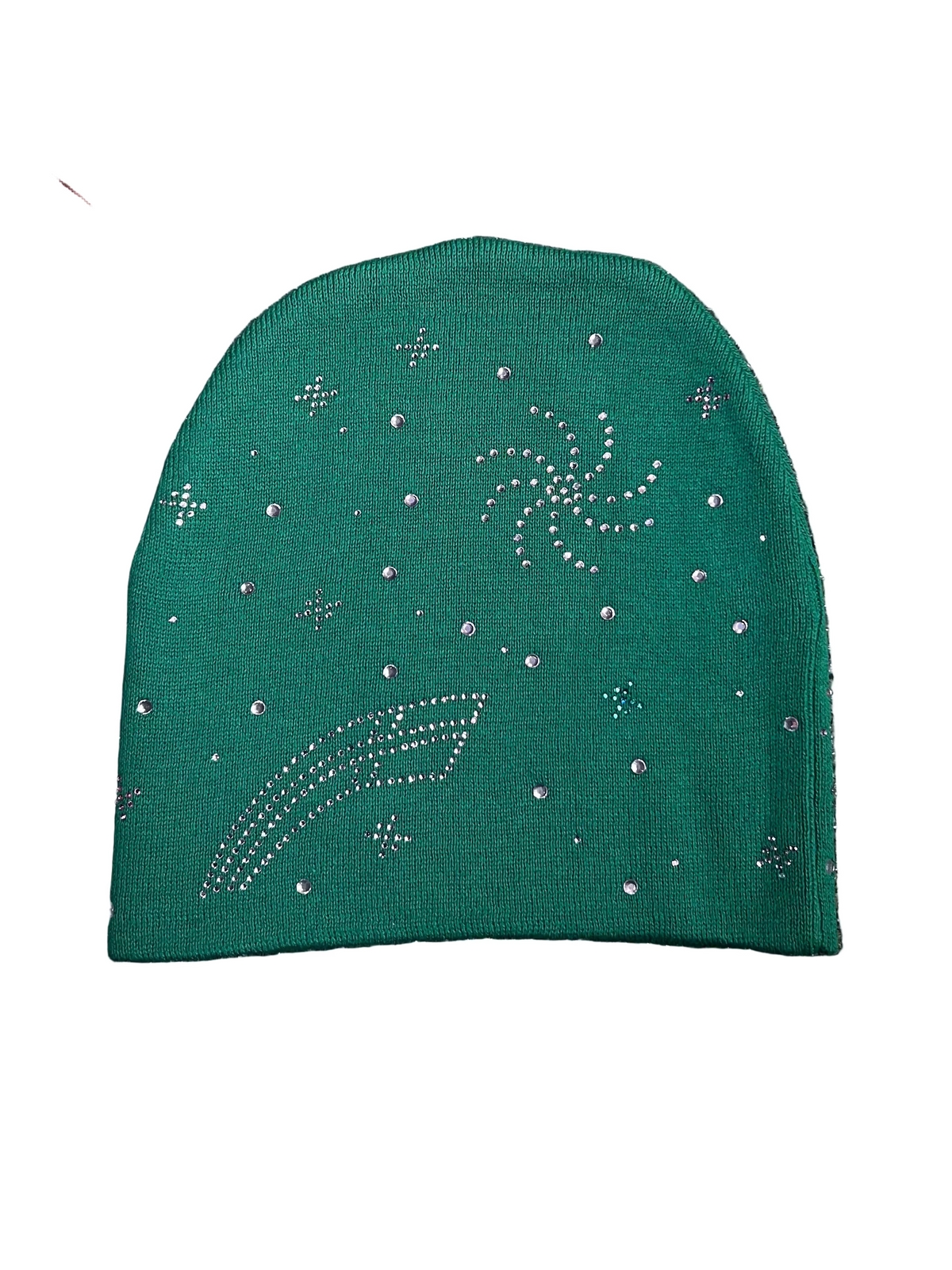 RVS: "GATTICA" Green Beanie
