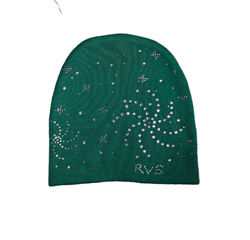 RVS: "GATTICA" Green Beanie