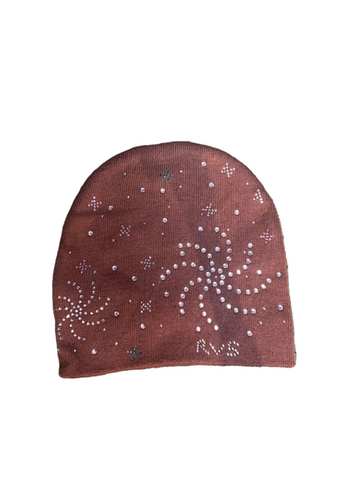 RVS: Brown "GATTICA" Beanie