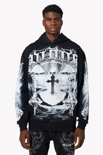 GUAPI : ( Black-Havens-Vault-Hoodies-V3 )