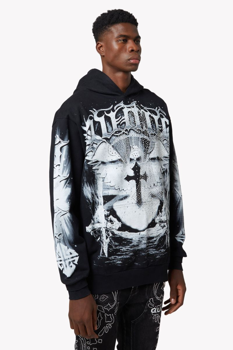 GUAPI : ( Black-Havens-Vault-Hoodies-V3 )