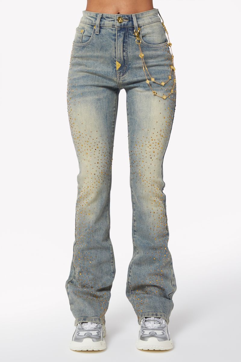 GUAPI : (Vintage-Gold-Dust-Denim)