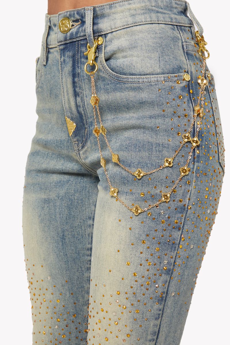 GUAPI : (Vintage-Gold-Dust-Denim)
