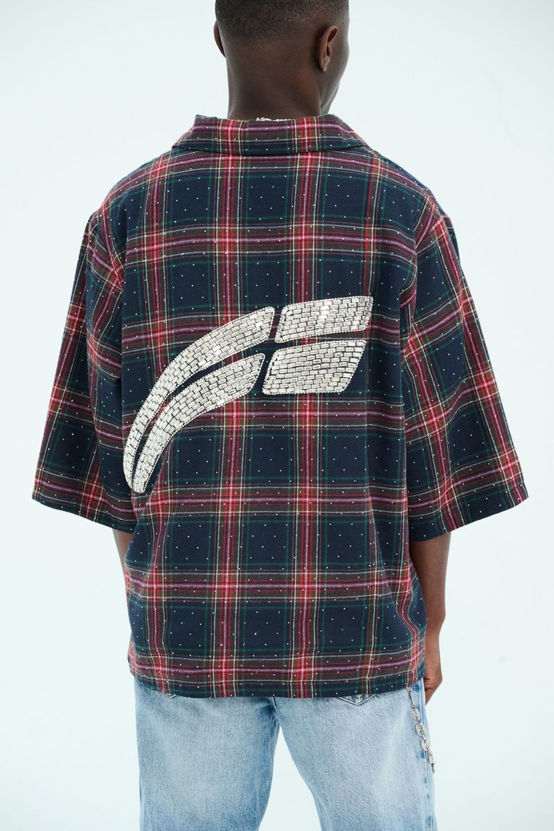 RVS ASTRAL: Lumiere Navy/Crimson Flannel