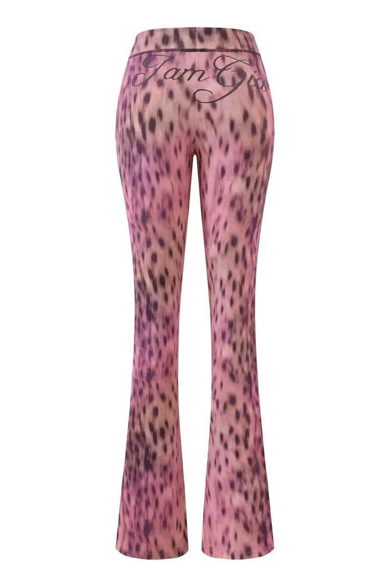 I AM GIA: BLARE PINK BLURRED CHEETAH SET