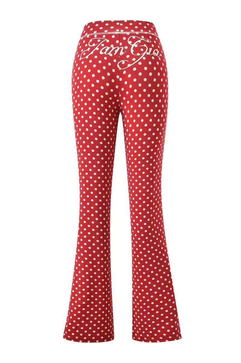 I AM GIA: BLARE RED POLKA DOT SET