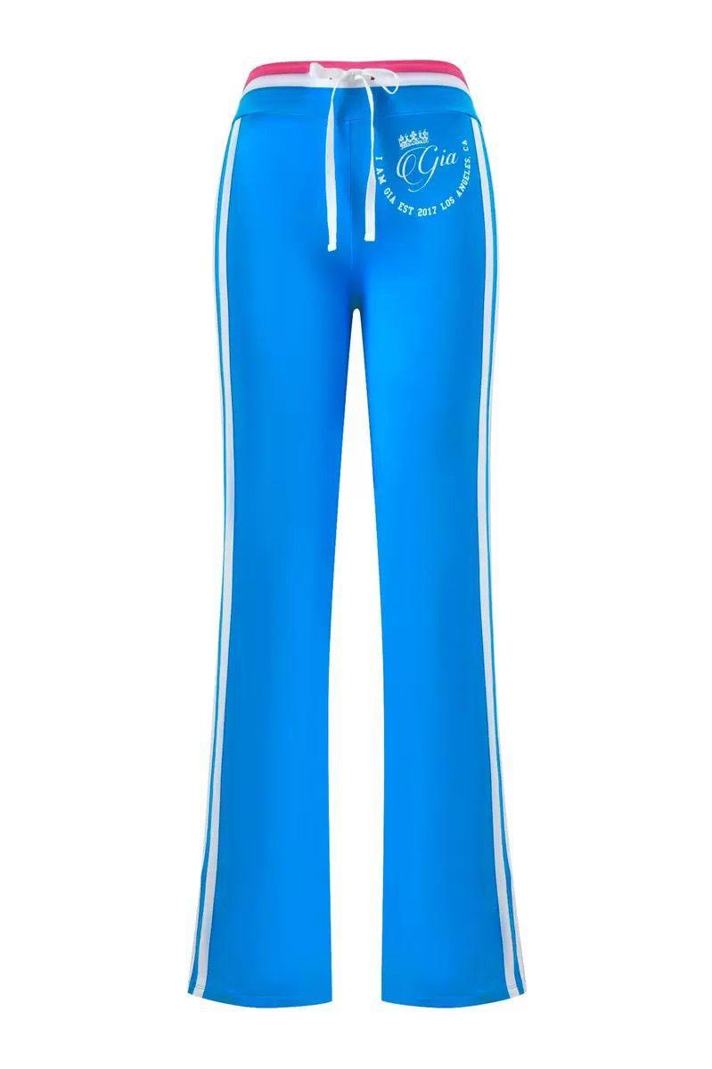 I AM GIA: BLARE STRIPPED SKY BLUE SET