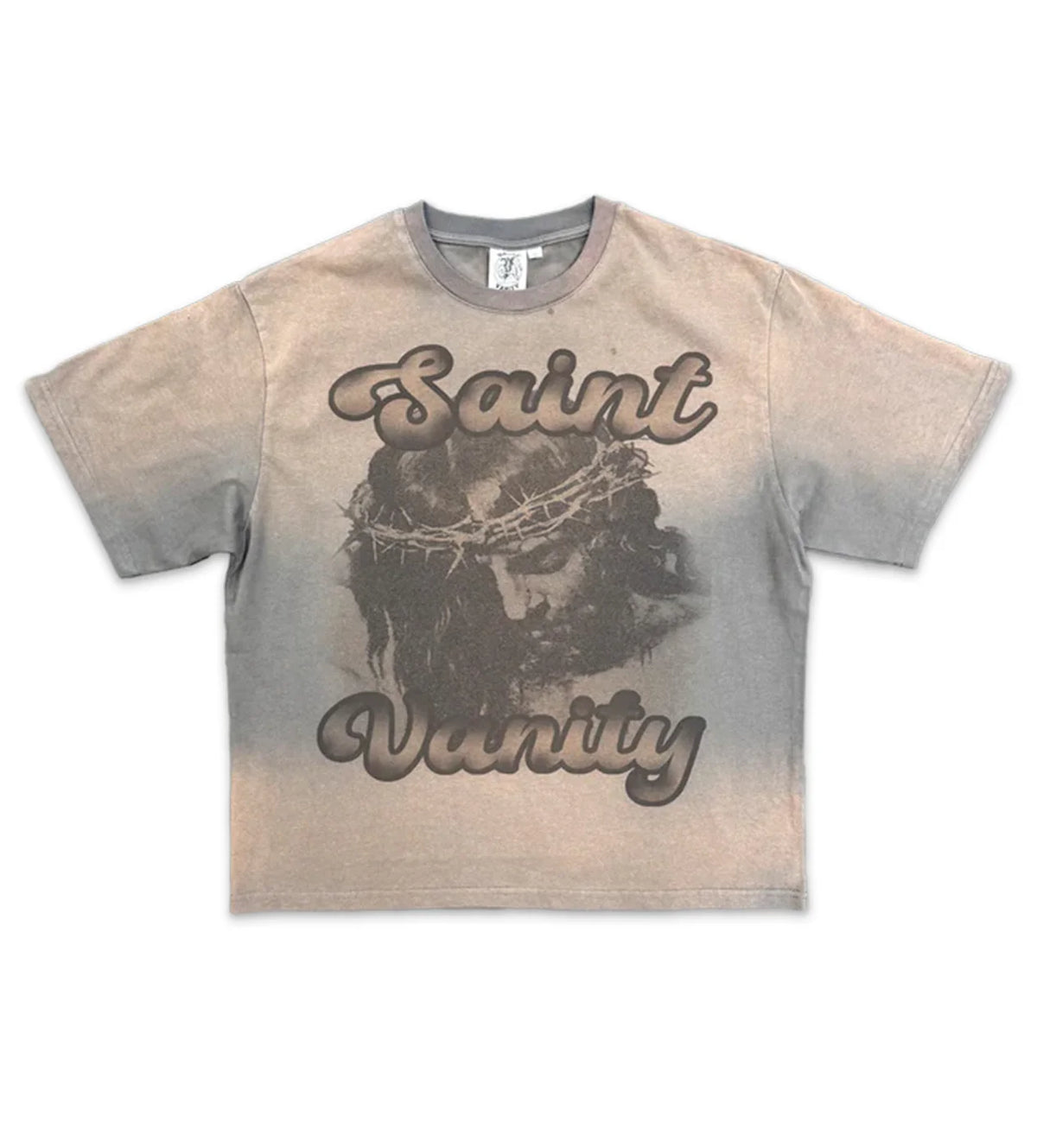 Saint Vanity: Grey Jesus Shirt