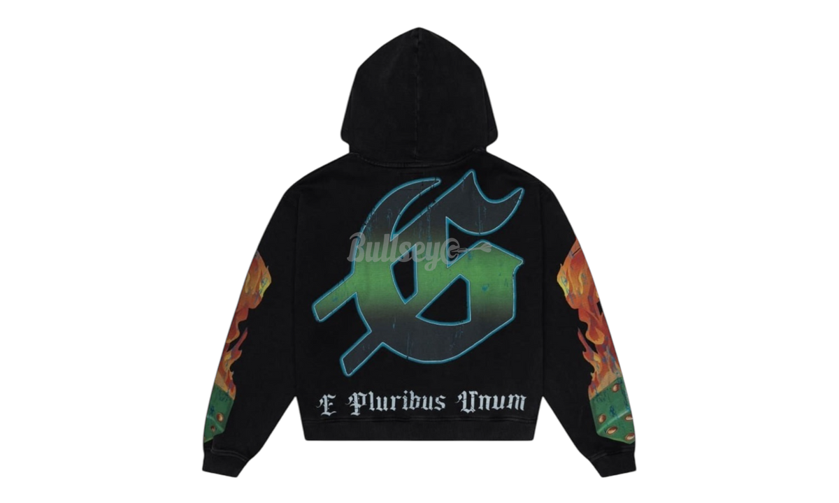 GODSPEED: LIFE’S A GAMBLE WASHED BLACK HOODIE