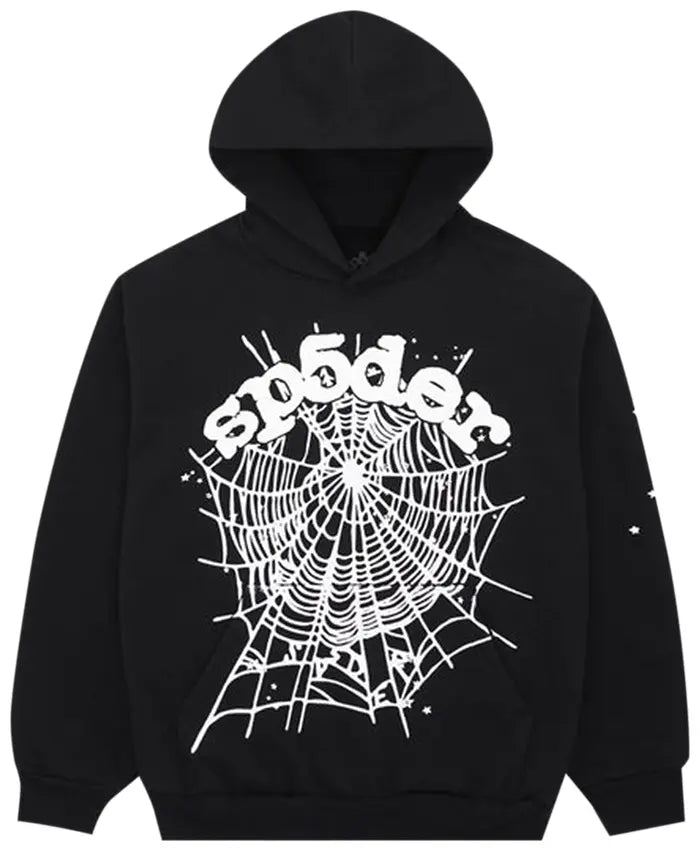 Spyder Hoodie: Black/White