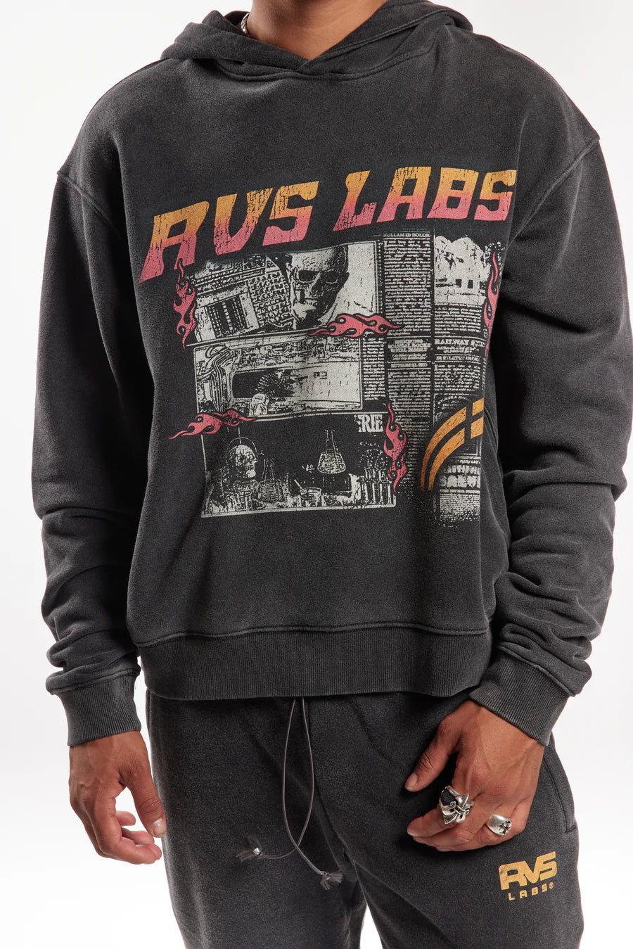 RVS: WASHED COSMIC HOODY