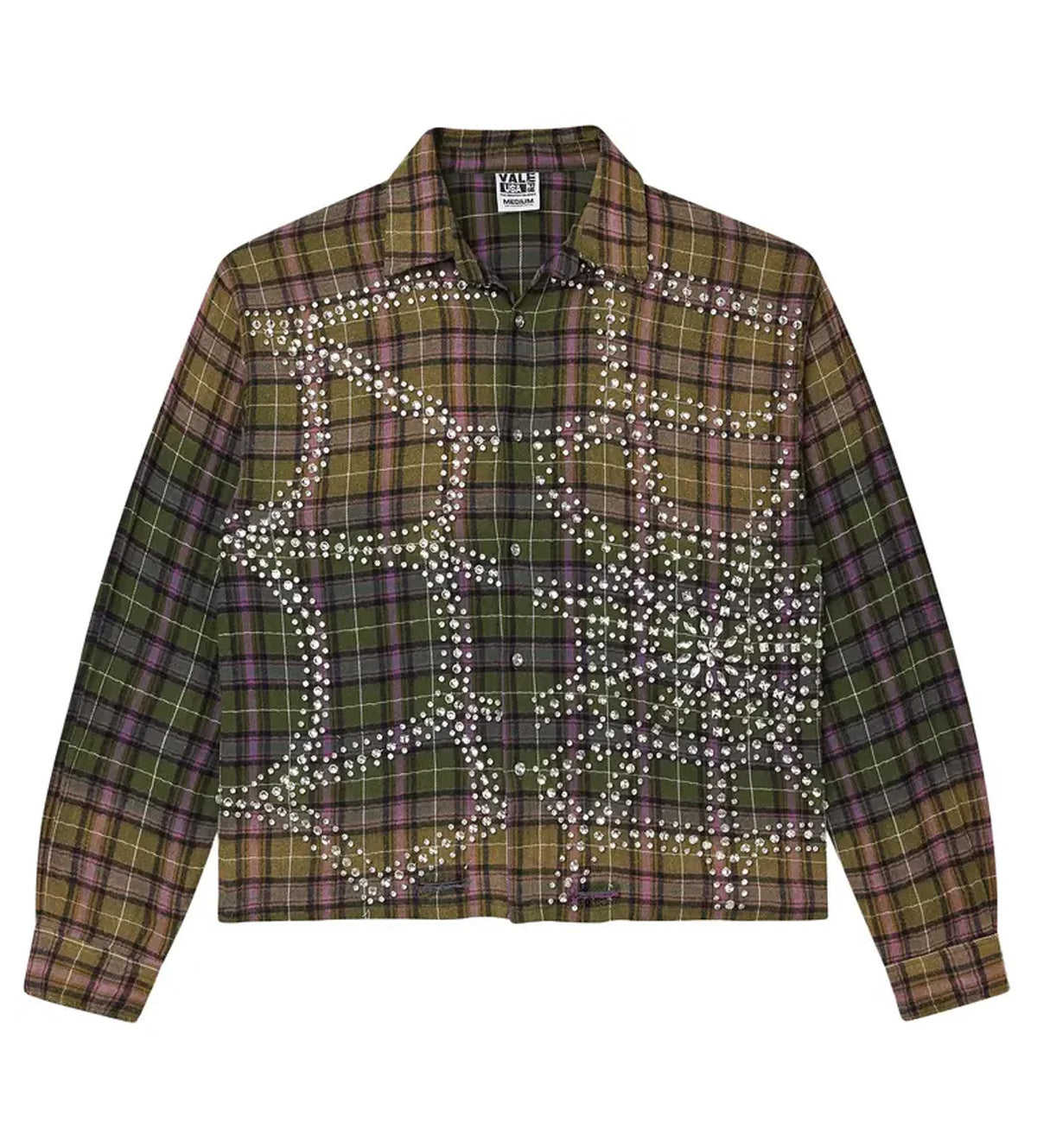 VALE FOREVER: GREEN FEVER FLANNEL