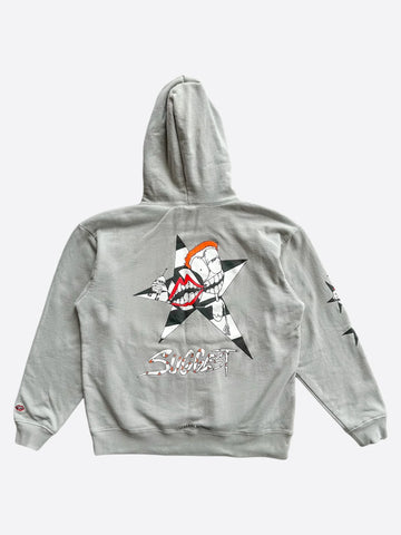 CHROME HEARTS: MATTY BOY GREY SUGGEST HOODIE