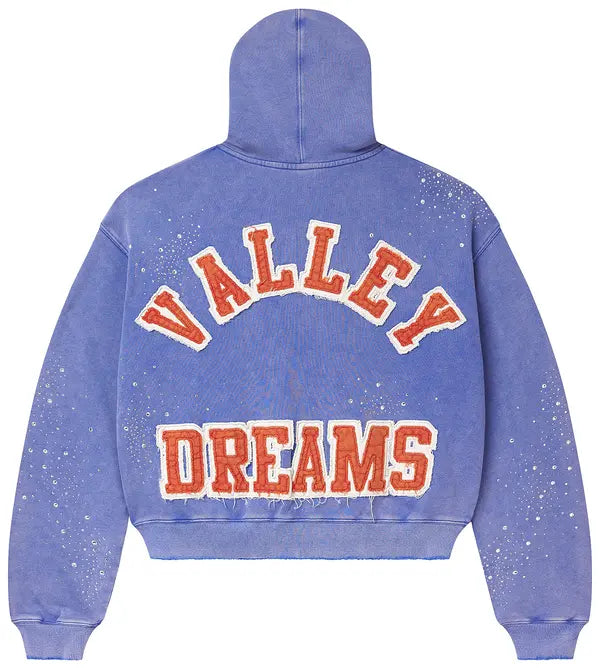 VALE FOREVER SUN CLUSTERED ZIP UP HOODIE
