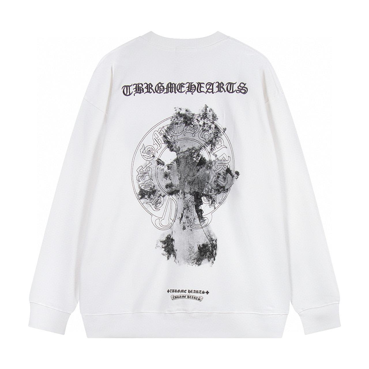 CHROME HEART: BRAIN CROSS SWEATSHIRT