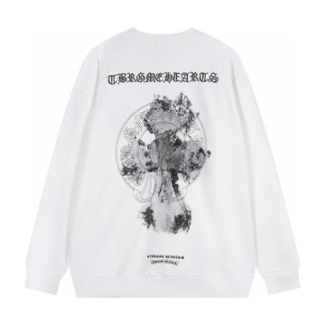CHROME HEART: BRAIN CROSS SWEATSHIRT
