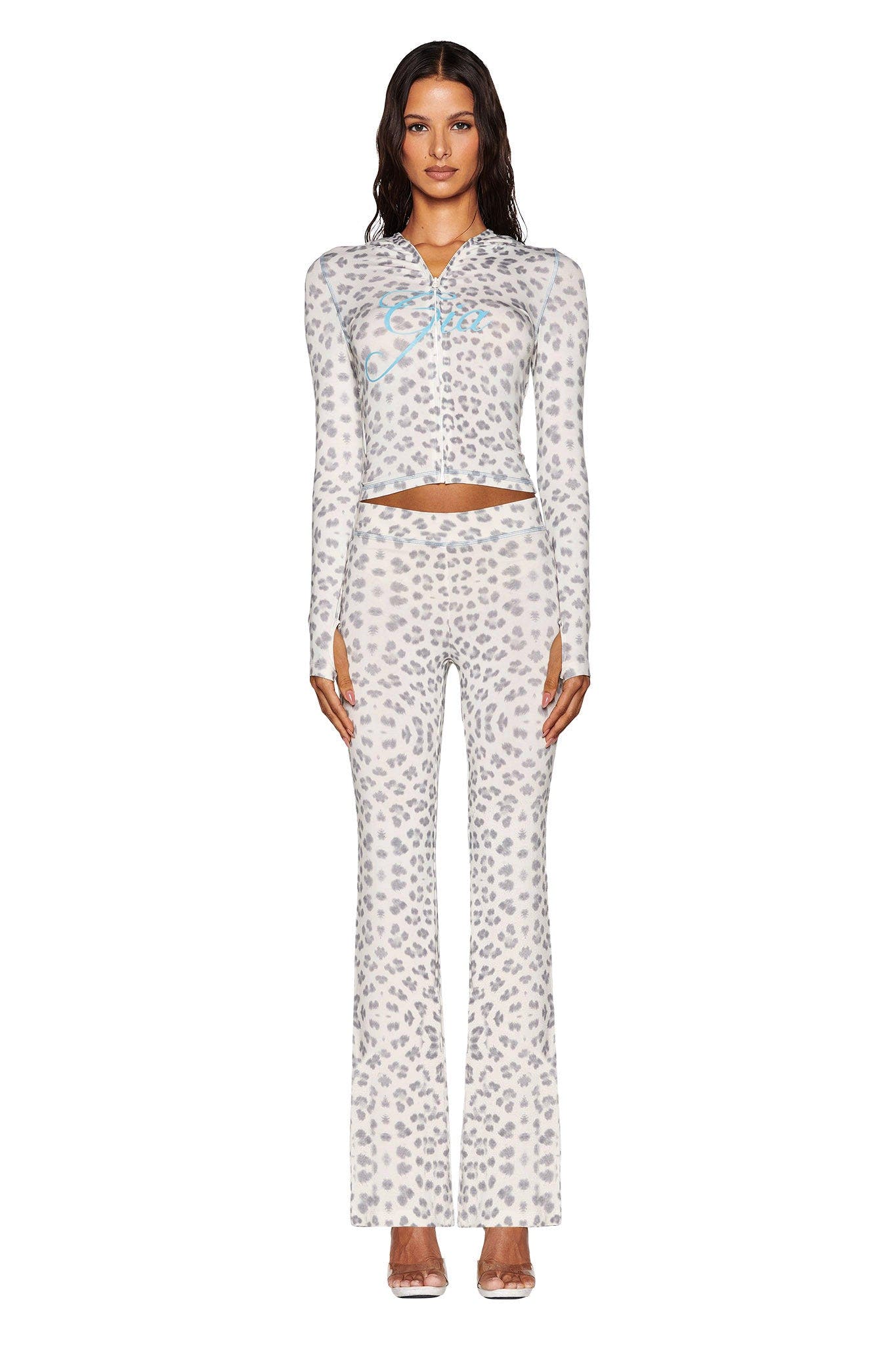 I AM GIA: LEOPARD/ BLUE BLARE TRACK SET