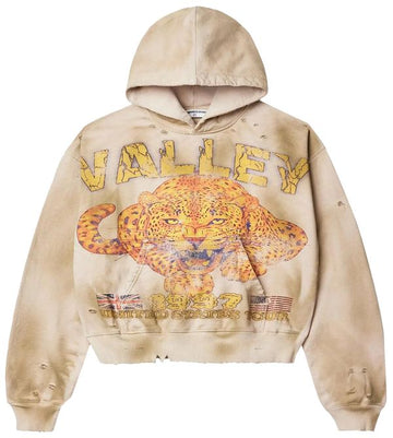 Vale Forever Cheetah Pullover Hoodie 'Tan'
