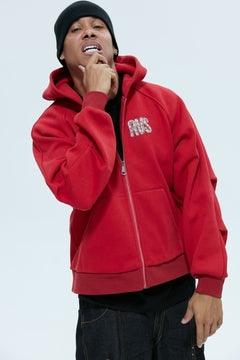 RVS: Cherry Red “Etolie” hoody