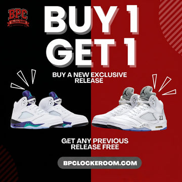 Buy White Metallic 5 Get 1 Pair of Grape 5