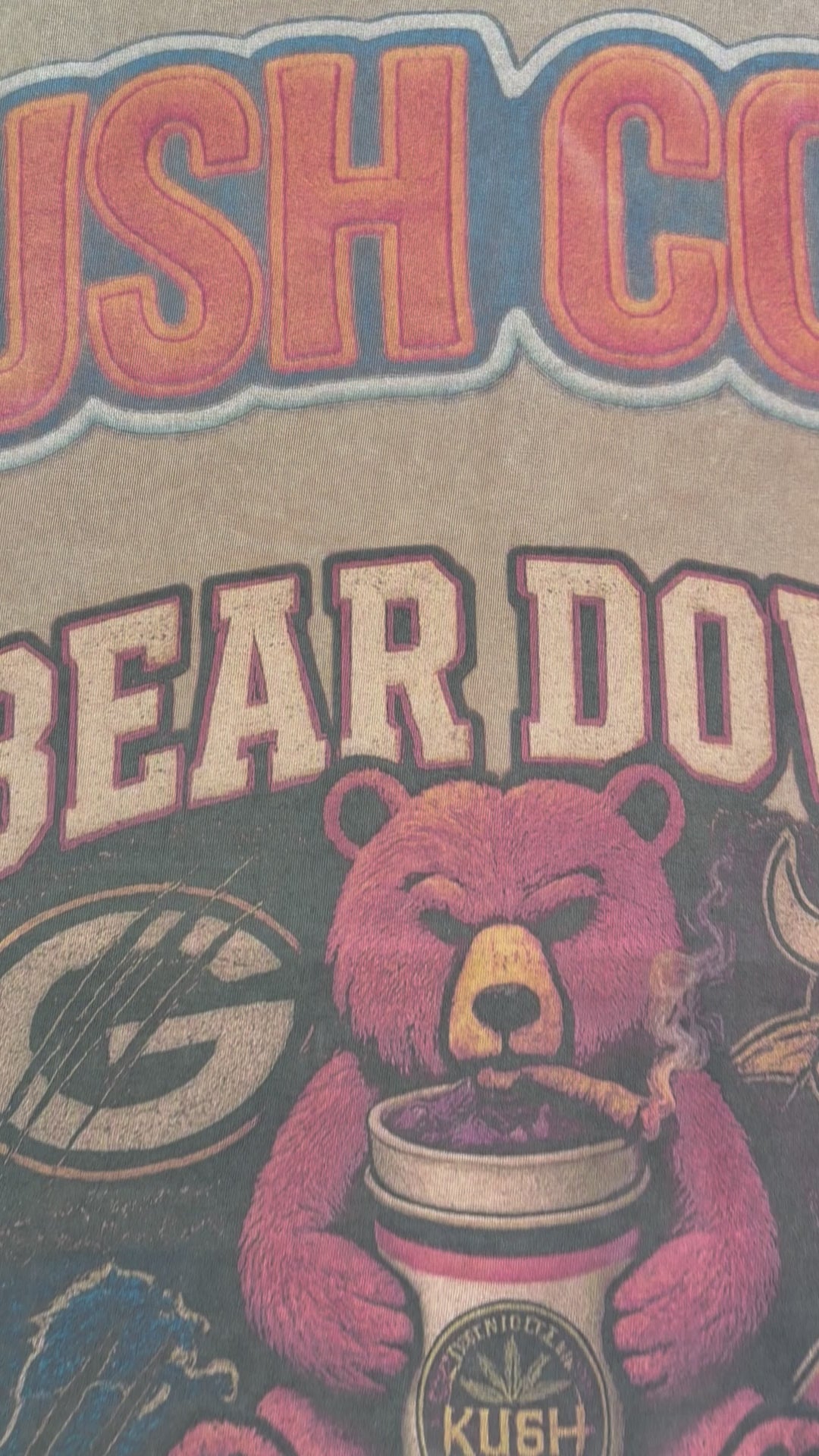 Kush Conn Bear Down T Shirt